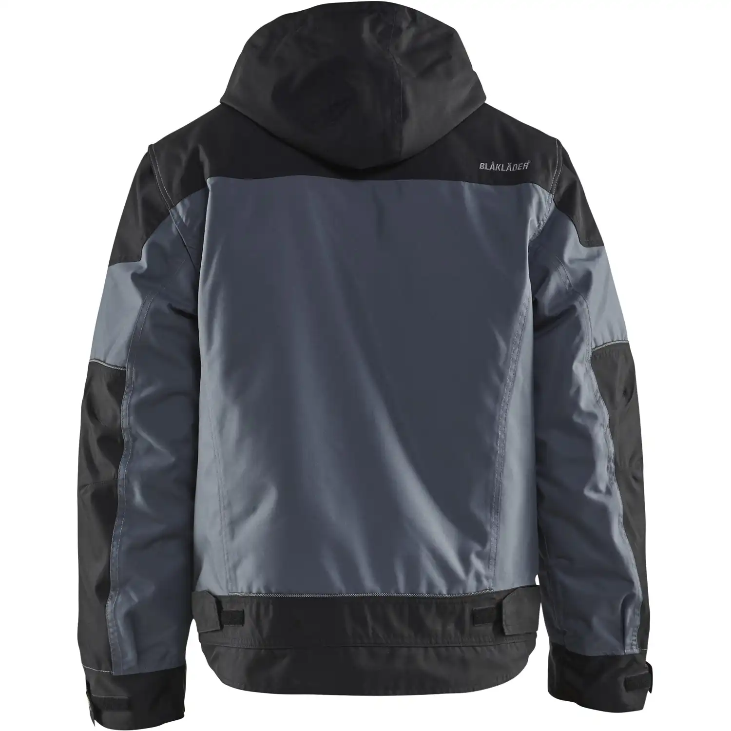 Winterjacke mit Kapuze "4886" in grau/schwarz, XL - Thumbnail 2