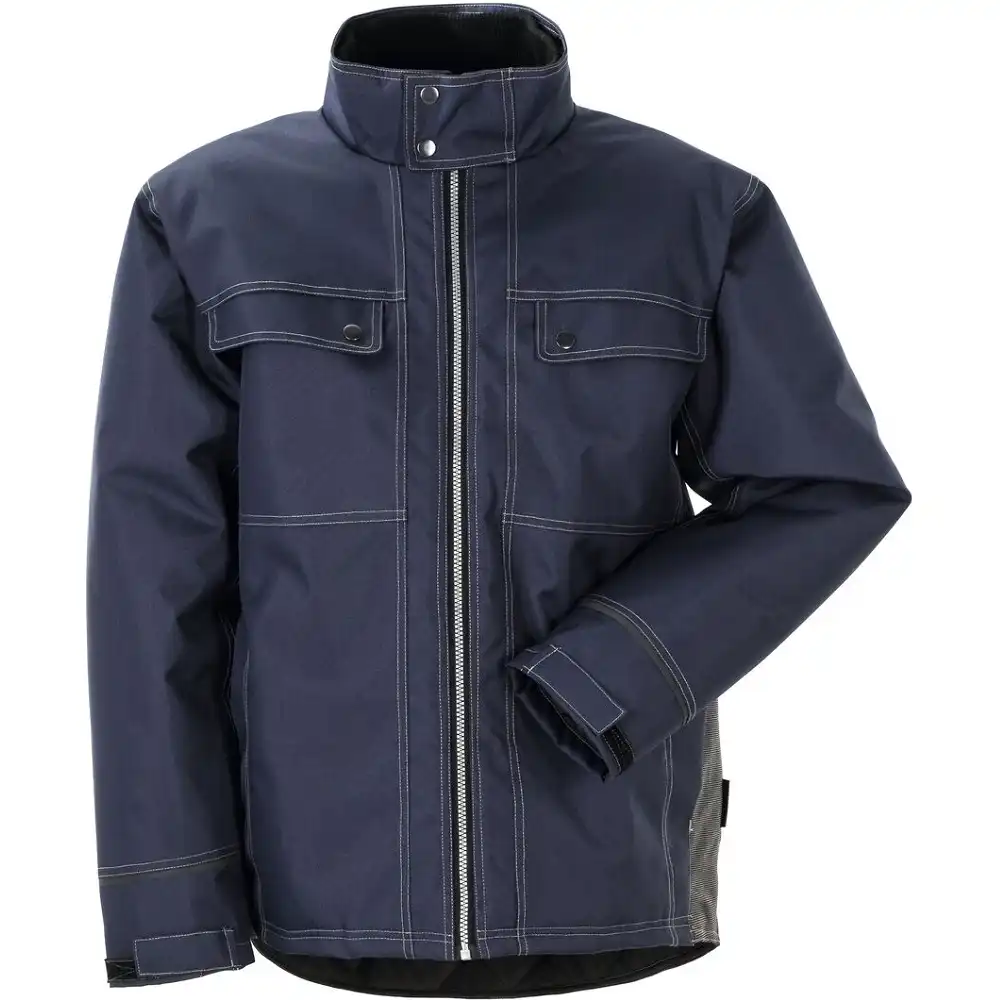 Outdoorjacke "RAVEN" in marine/grau, L - Thumbnail 1