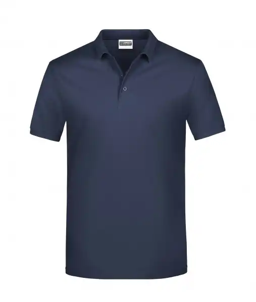 Basic Polo-Shirt "JN792" in navy, XL - Thumbnail 1