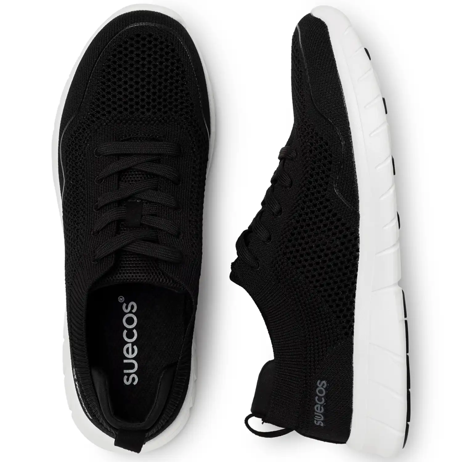 Halbschuhe "LÄTT" black/white in 38 - Thumbnail 5