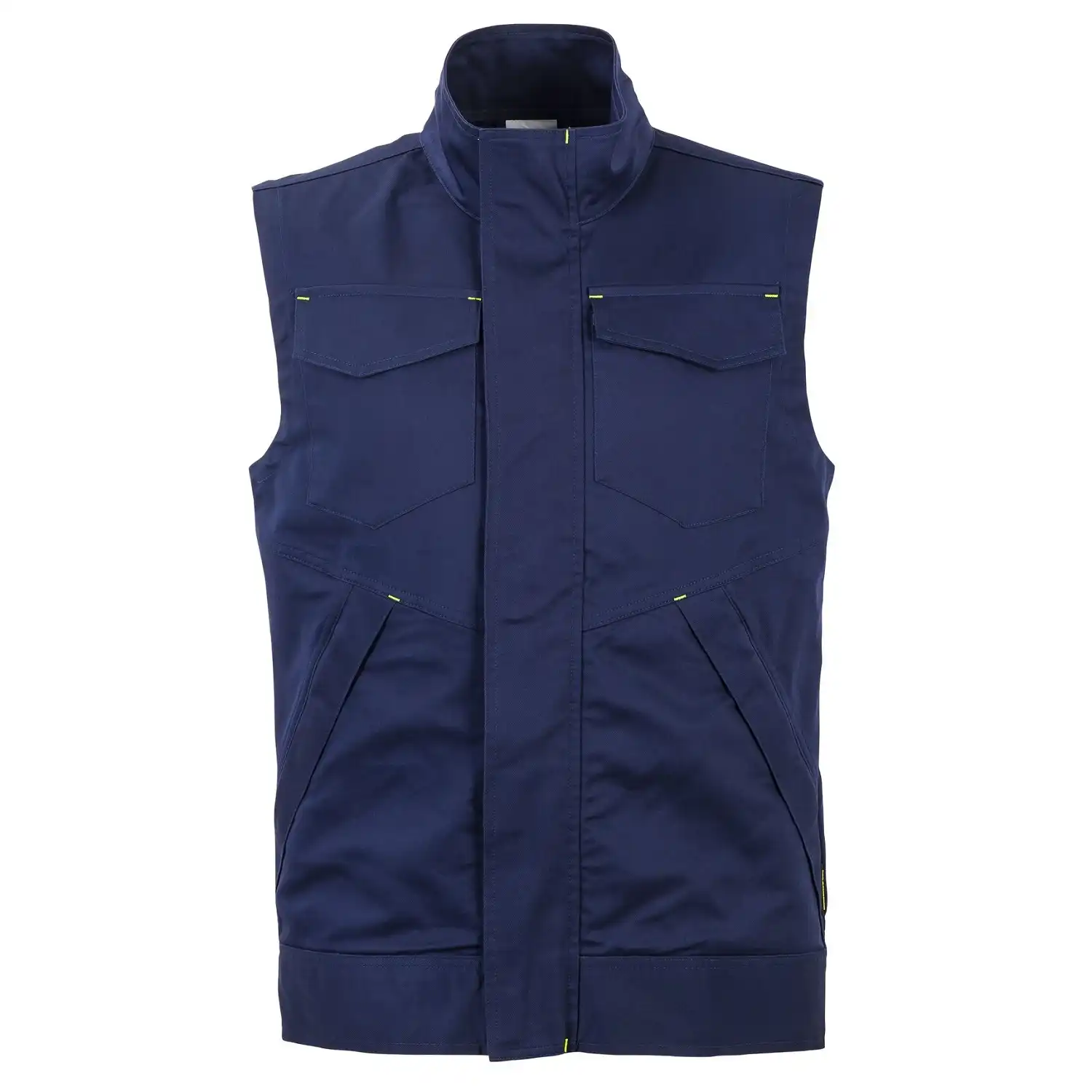 Arbeitsweste "STRETCHLINE" in marine, 4XL - Thumbnail 1