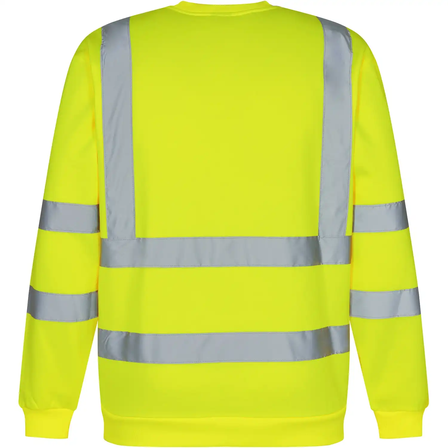 Warnschutz Sweatshirt "8041-253" Safety UV-Schutz in gelb, L - Thumbnail 2