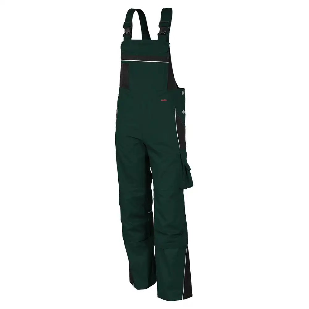 Latzhose „pro mg 245" in grün/schwarz, 70 - Bild 1