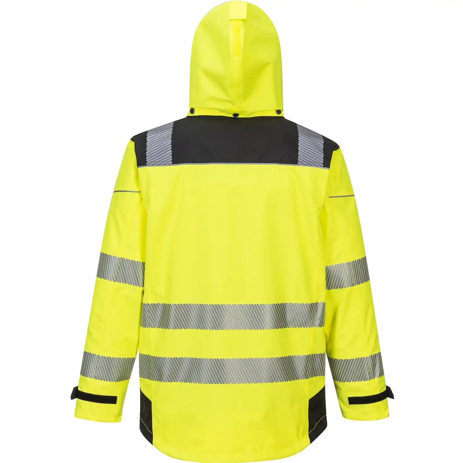 Warnschutz Winterjacke 3in1 "PW365" PW3 in gelb/schwarz, L - Thumbnail 2