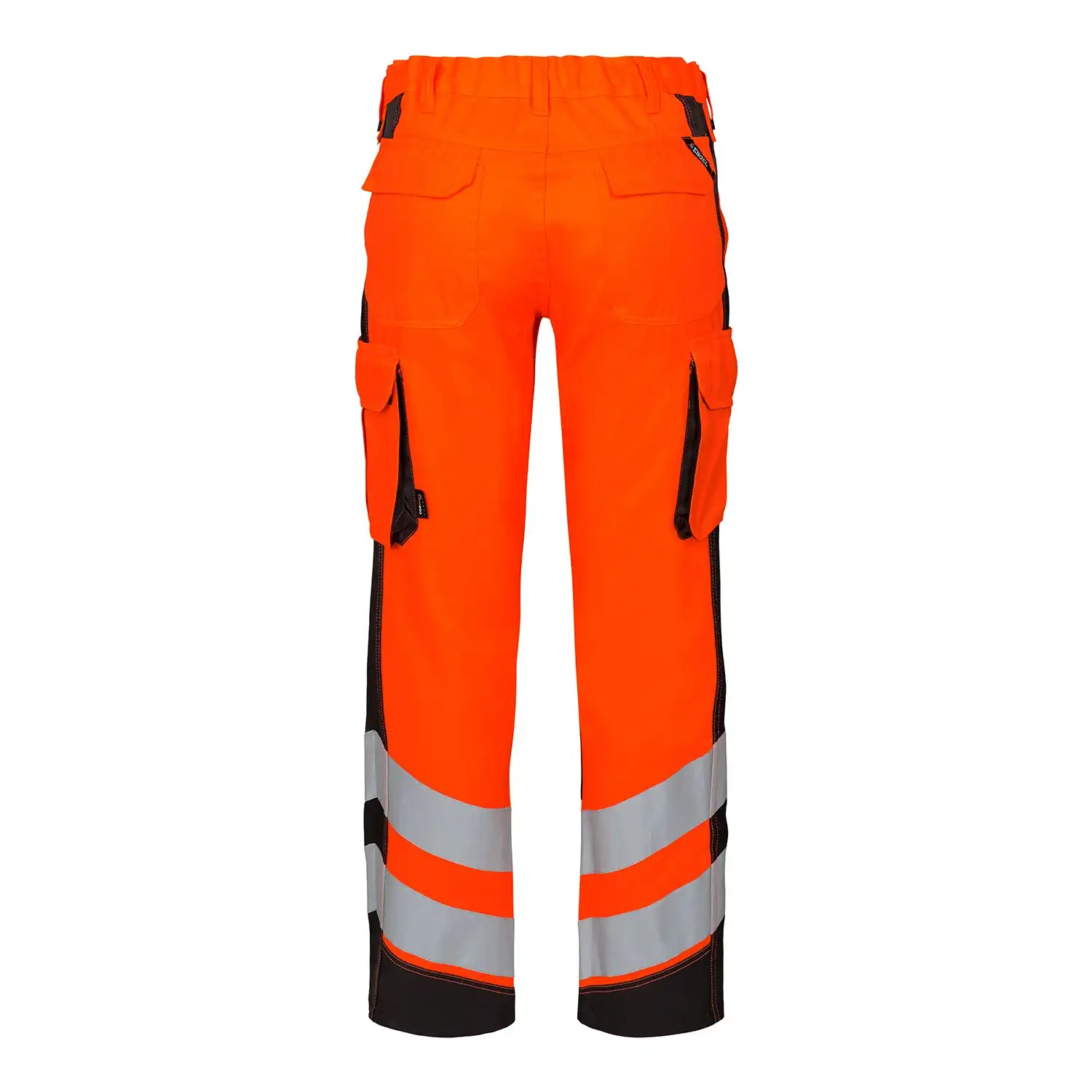 Damen Warnschutz Bundhose "2543-319" Safety Kl. 2 in orange/grau, 46 - Thumbnail 2