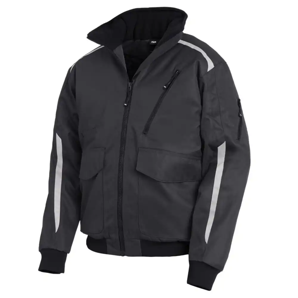 Pilotenjacke "VOLKER" in anthrazit, XXL - Thumbnail 1