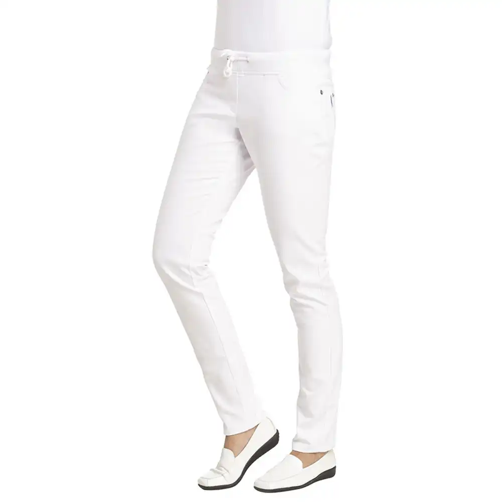 Damen-Praxishose Slim-Fit "08/1060" in 38, Weiß - Thumbnail 1