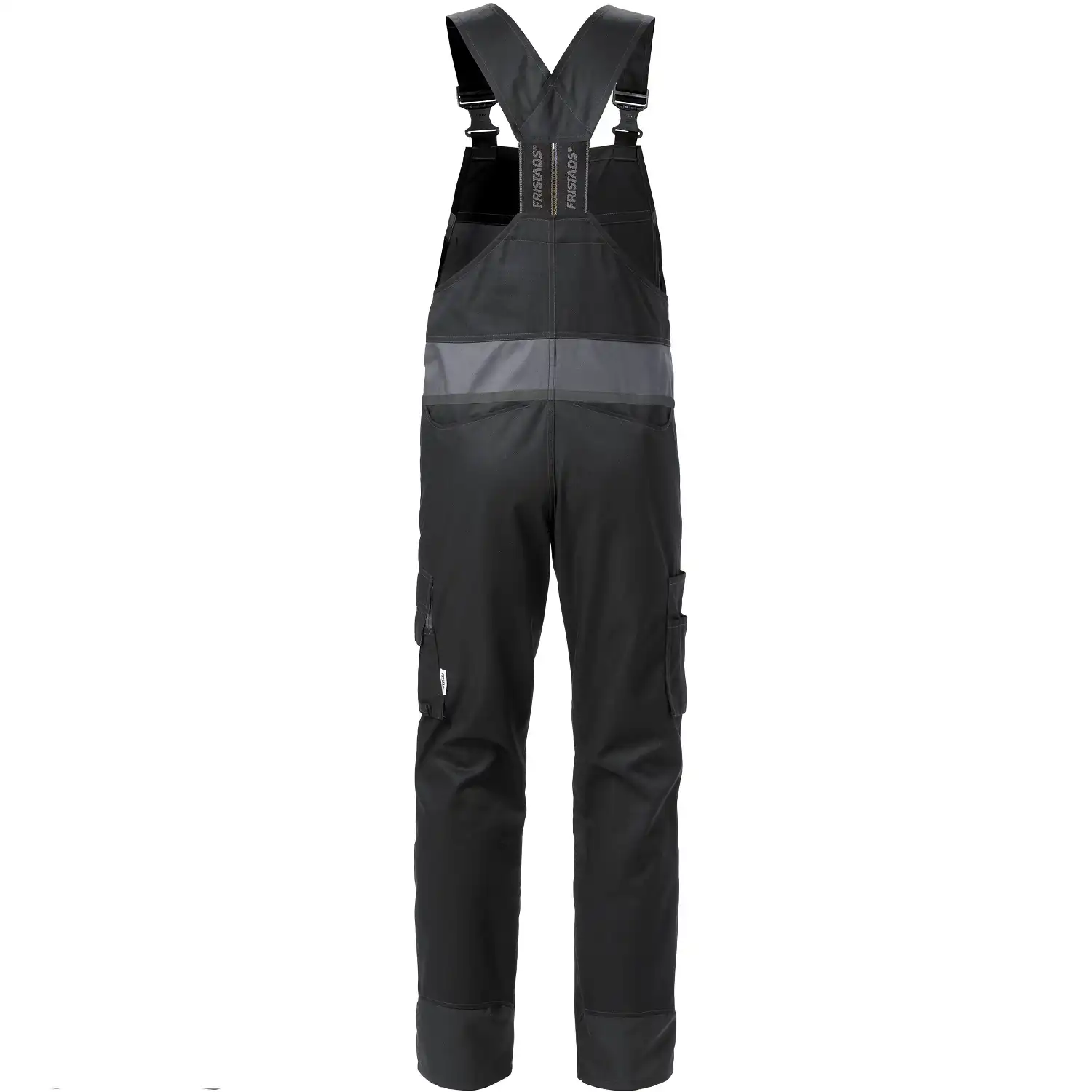 Latzhose "1555 STFP" Fusion Skarup in schwarz/grau, C44 - Thumbnail 2