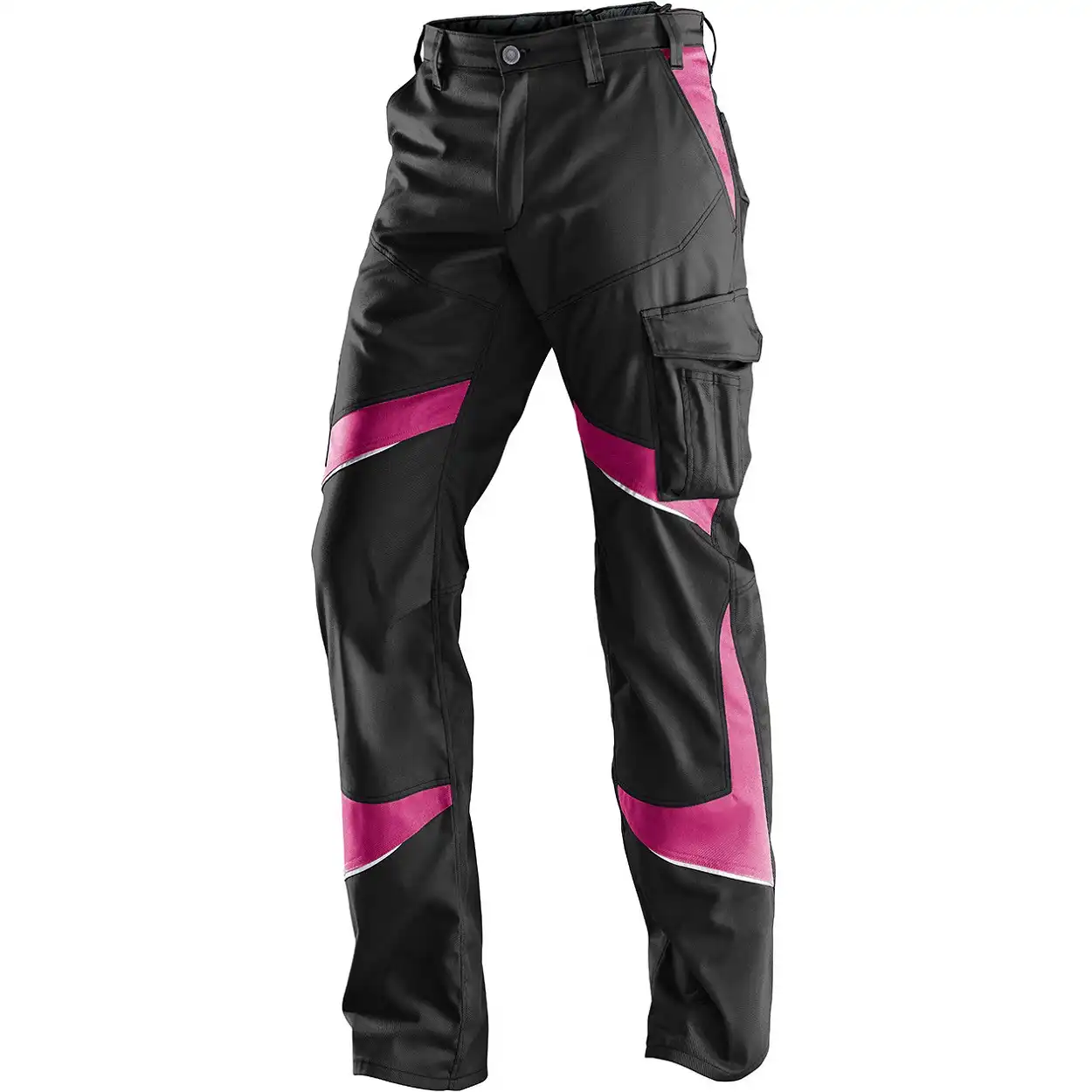 Damen Bundhose "ACTIVIQ" in schwarz/pink, 40 - Bild 1