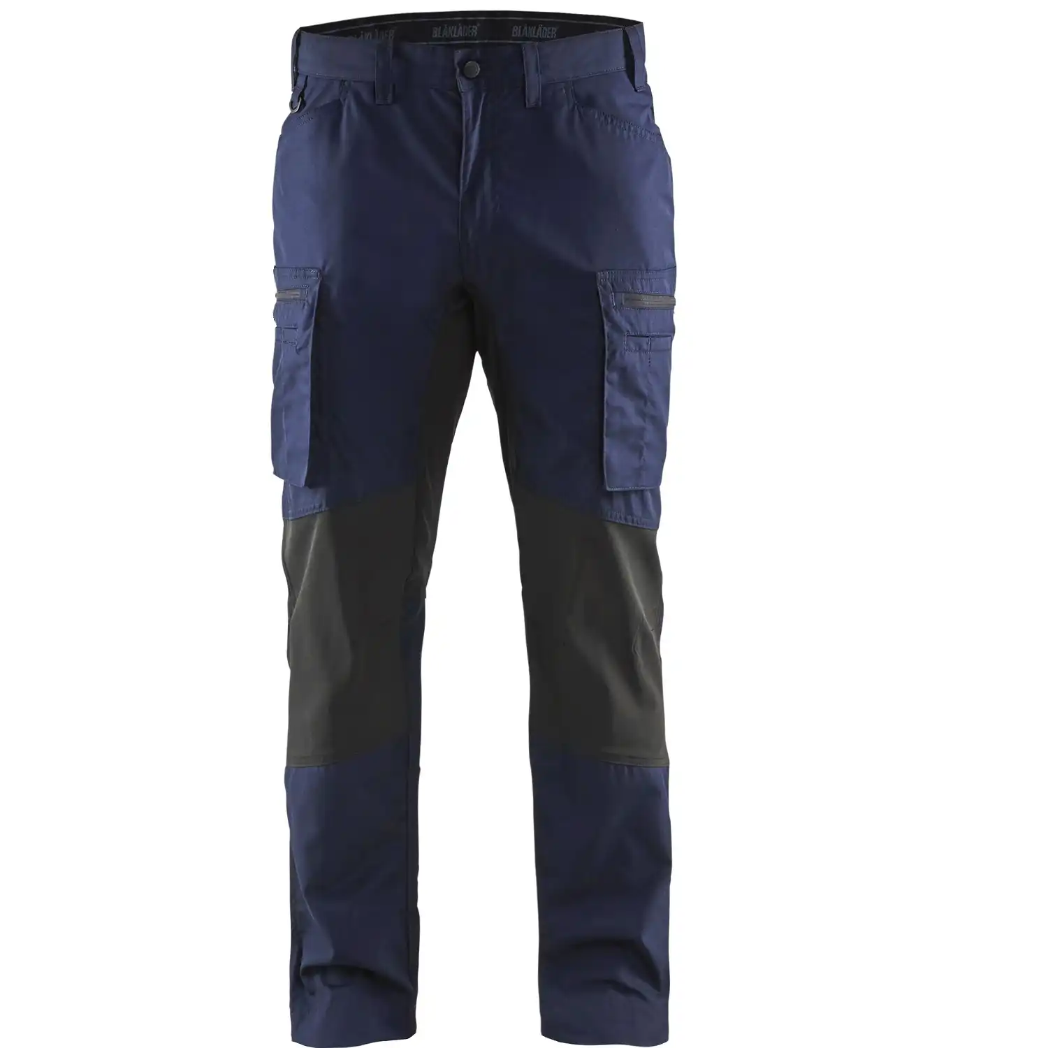 Service Bundhose "1459-1845" 166 g/m² in marine/schwarz, 44 - Thumbnail 1