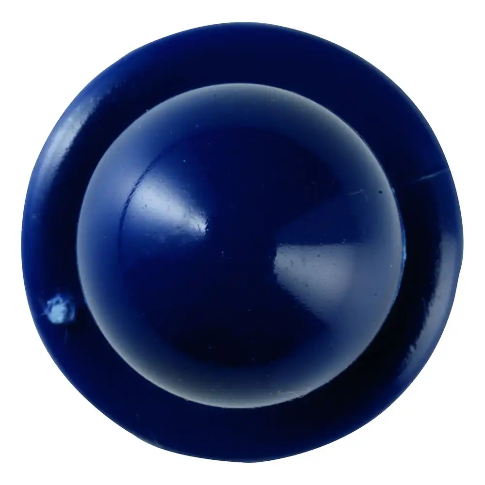 Kugelknöpfe "02/417" Unifarben | 5 x 12 Stk. in marine - Bild 1