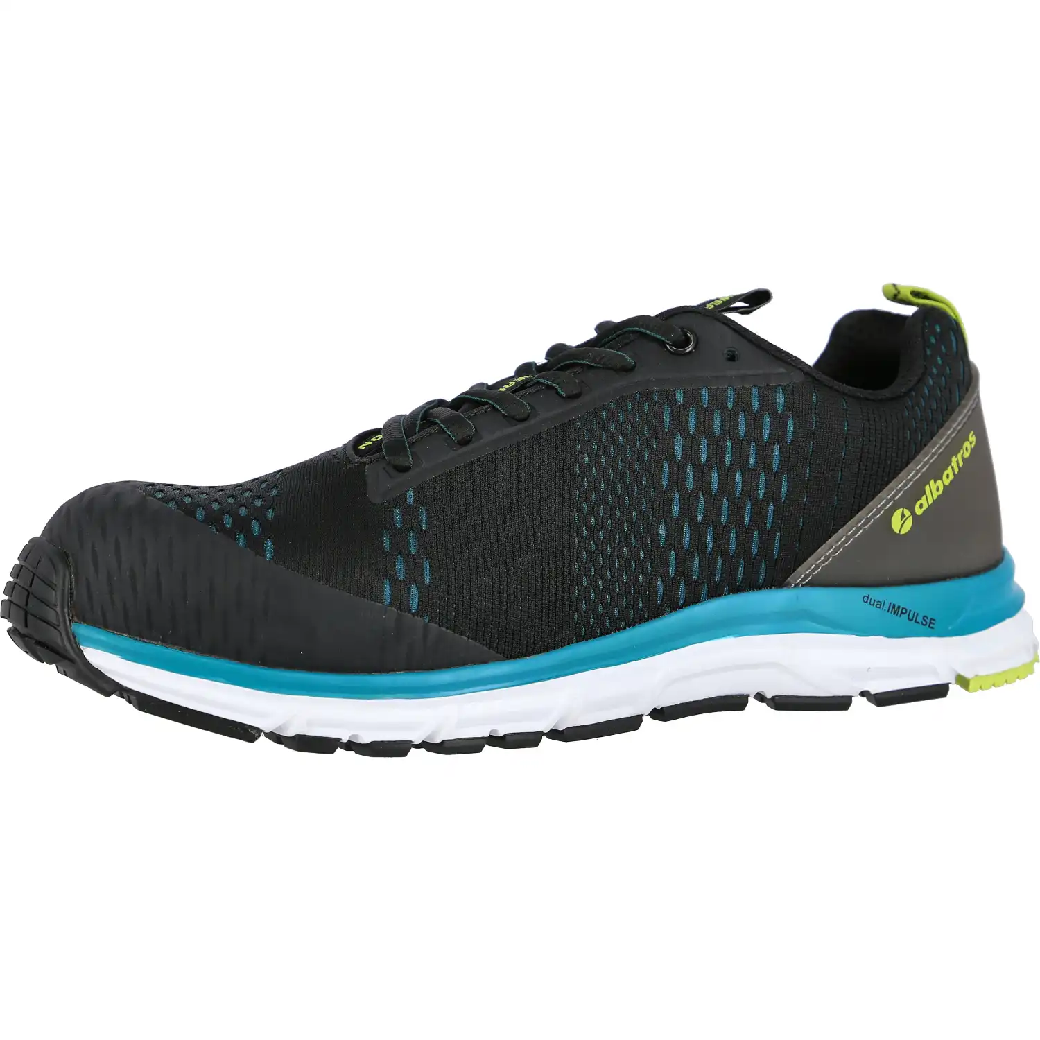 Sicherheitshalbschuhe S1P "AER55 IMPULSE BLACK BLUE LOW" in 46 - Thumbnail 1