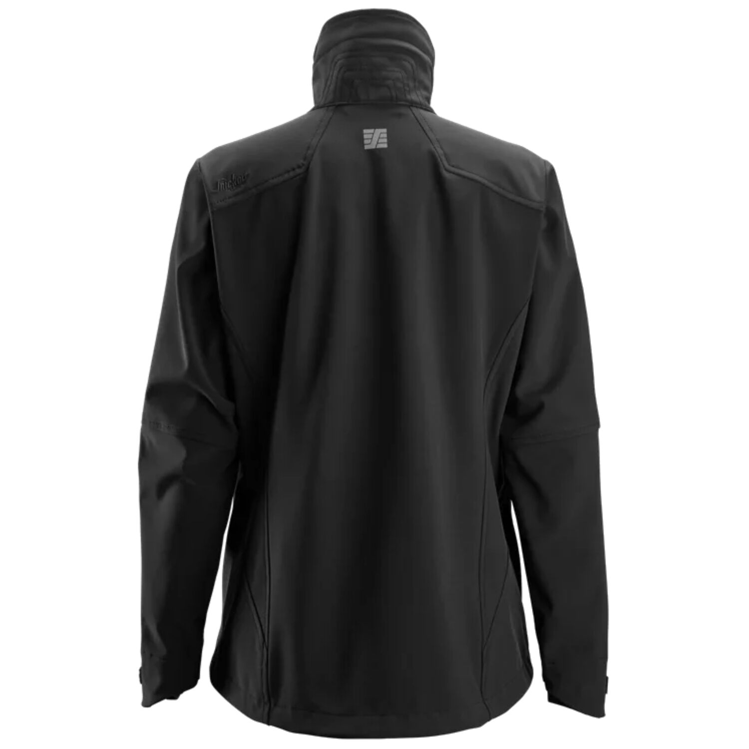 Damen Softshelljacke "1247" in schwarz, L - Thumbnail 2