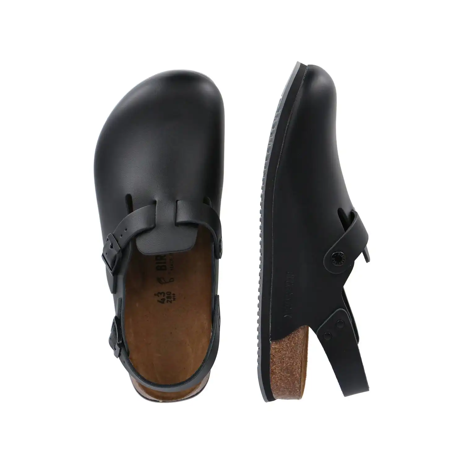 Clogs "Tokio Super Grip" schmal schwarz in 42 - Thumbnail 3