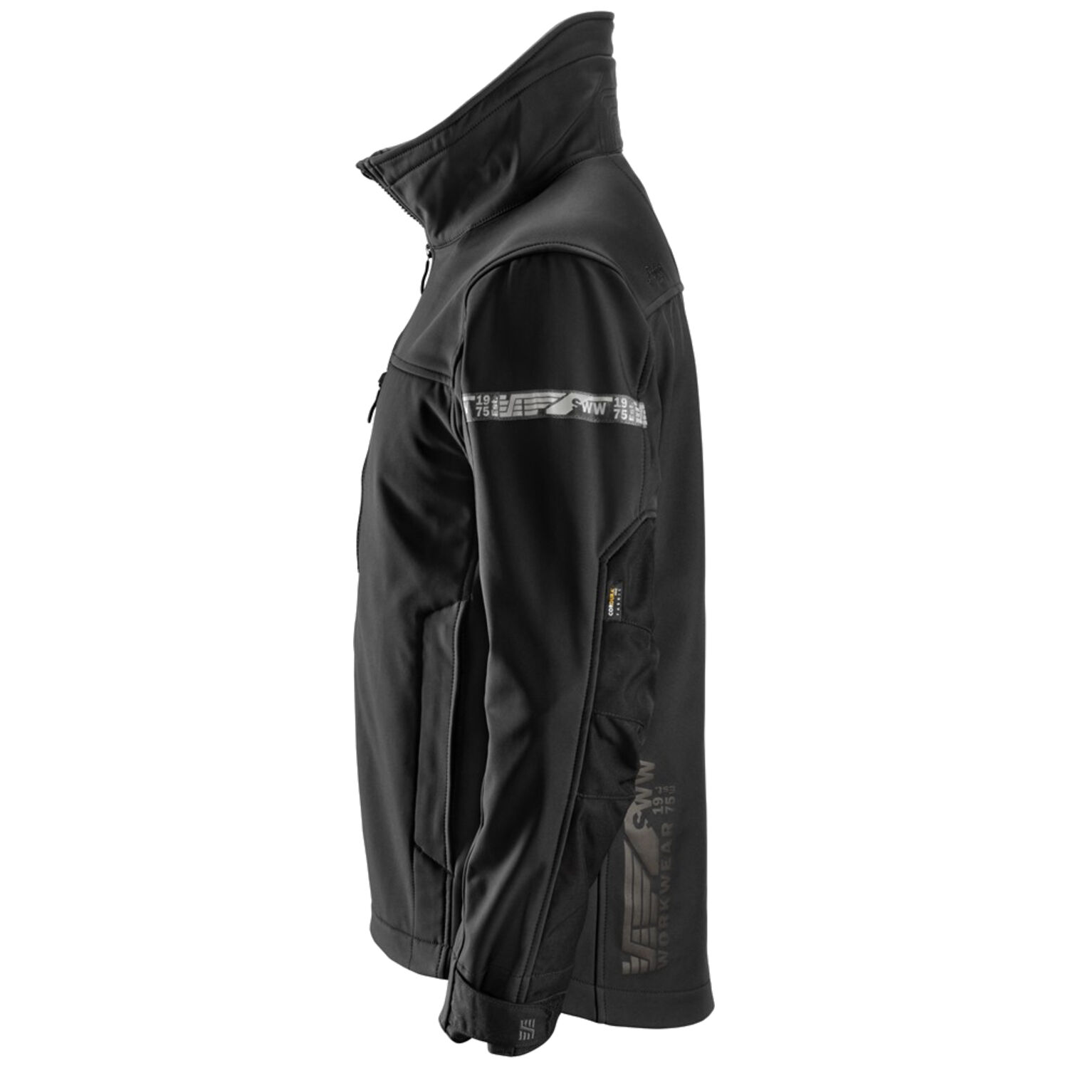 Softshelljacke "AllroundWork" in schwarz, L - Thumbnail 3