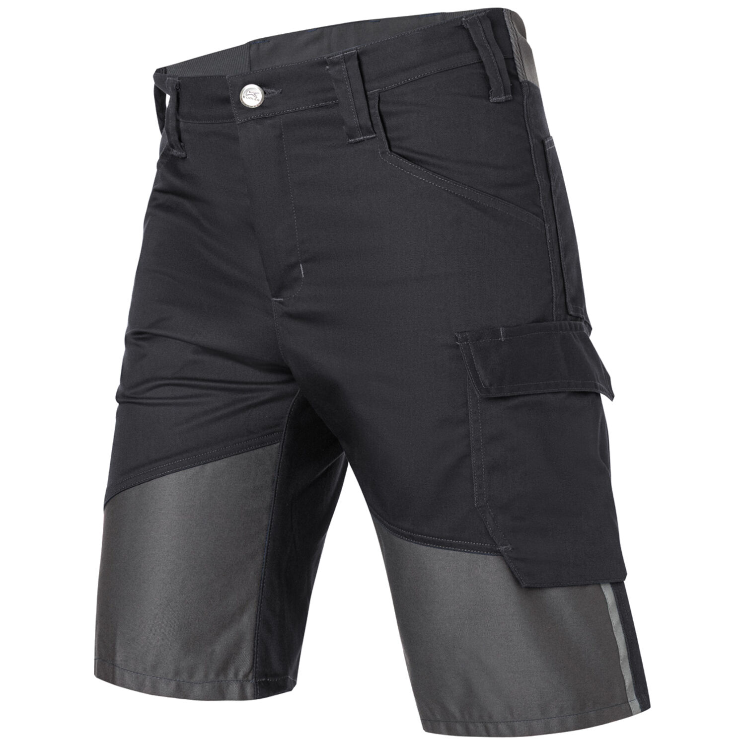 Stretch-Shorts "REFORCE" in schwarz/dunkelgrau, 44 - Thumbnail 1