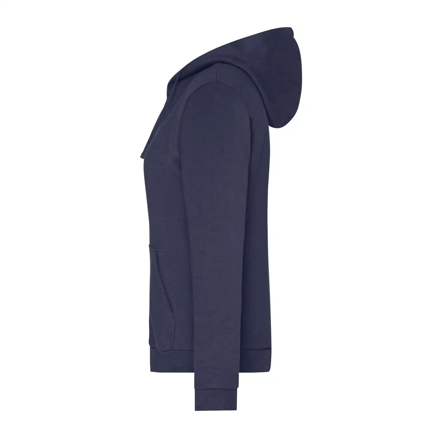 Ladies' Promo Zip Hoody in navy, L - Thumbnail 2