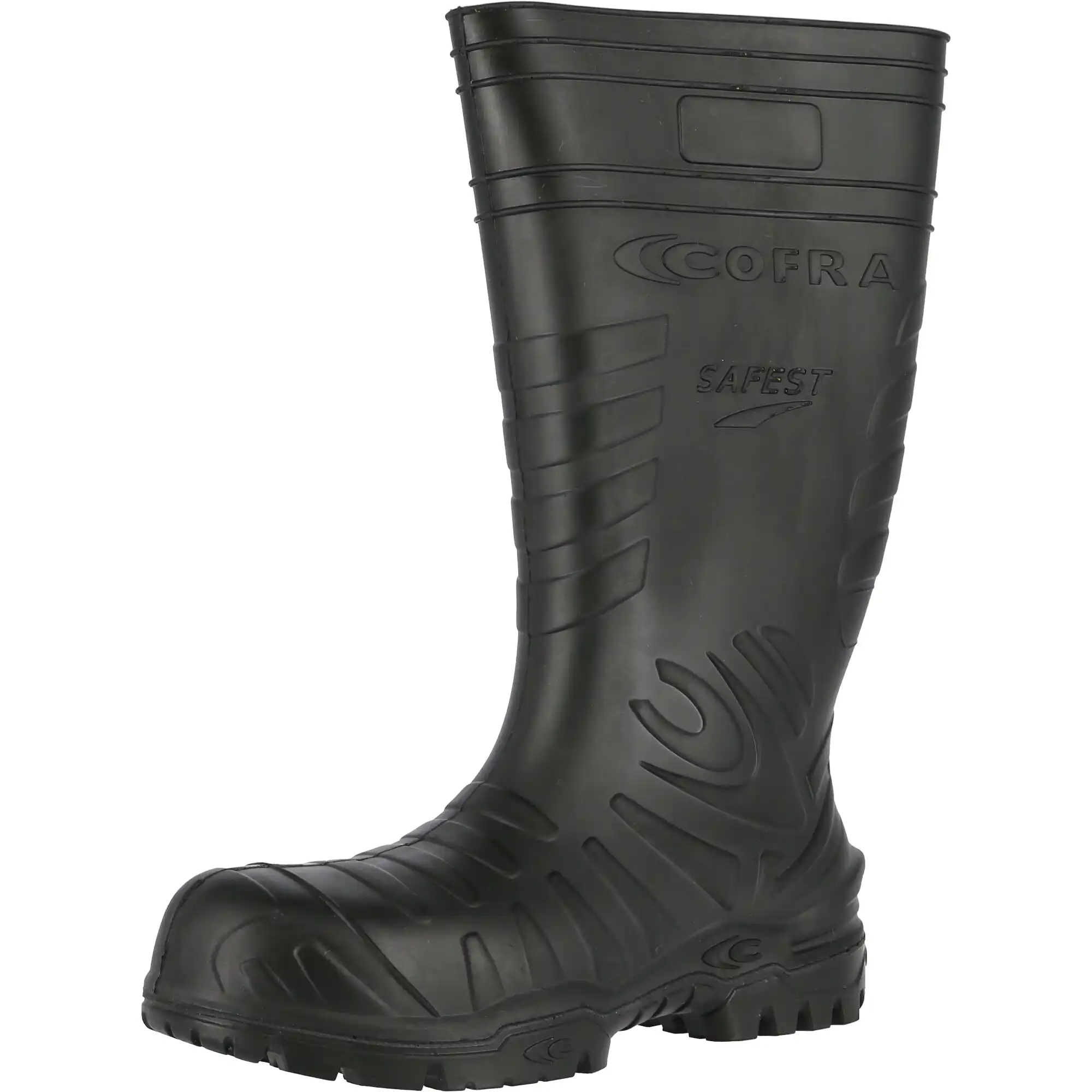 PU-Sicherheitsstiefel S5 "SAFEST BLACK" schwarz  in 45 - Thumbnail 1