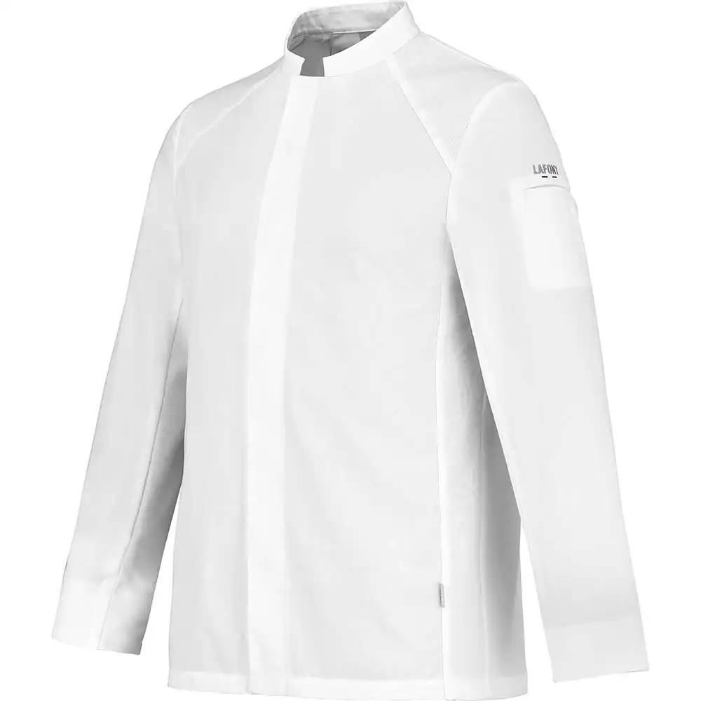 Kochjacke  „BASIL2" in M, Weiß - Thumbnail 2