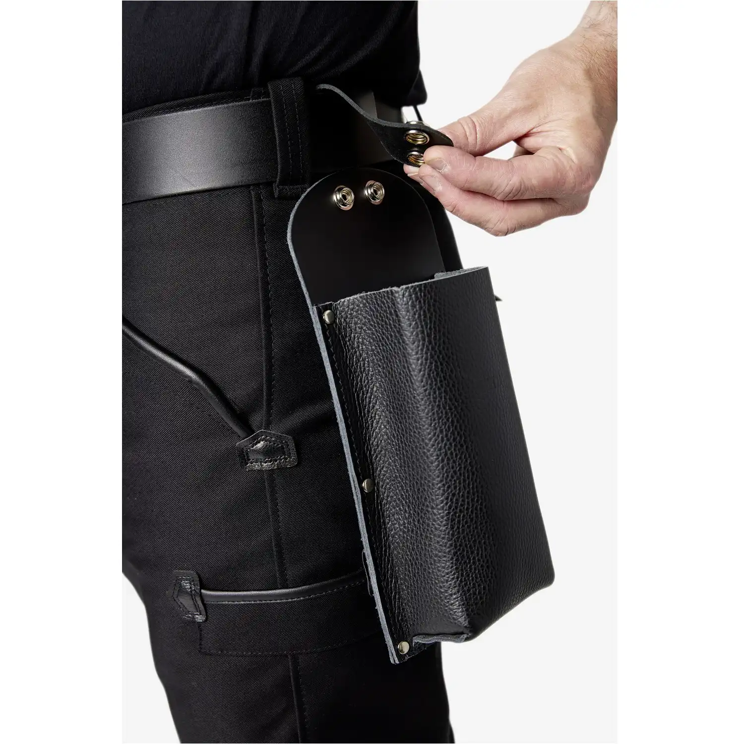 Langnageltasche "SEPP" schwarz - Thumbnail 4