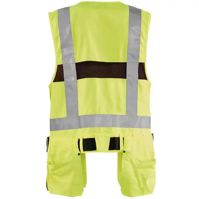 Warnschutz Montageweste "3032" in gelb, 3XL - Thumbnail 2