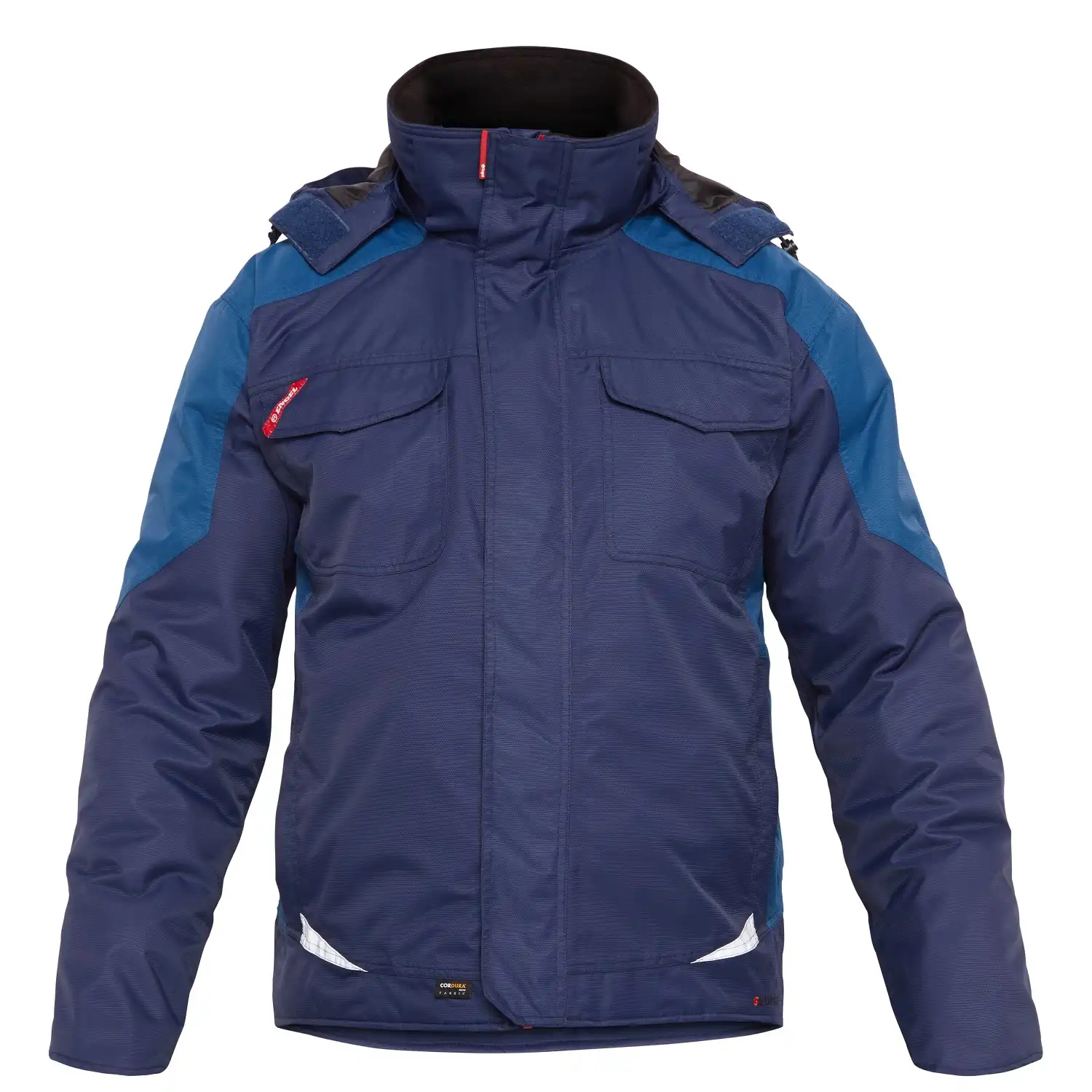Winterjacke "1410-354" Galaxy in Blau, L - Thumbnail 1
