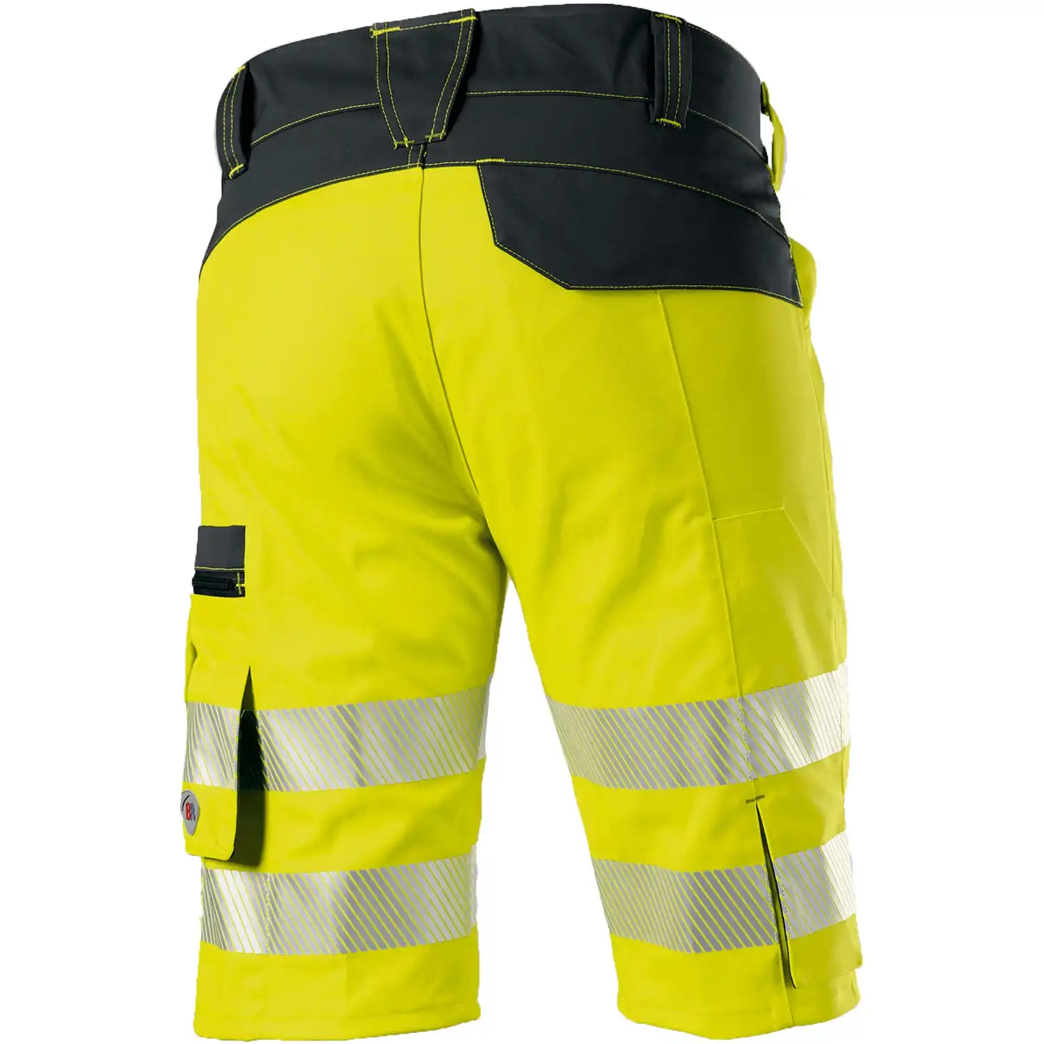 Warnschutz Stretch Shorts "2045-847" in warngelb/anthrazit, 44 - Thumbnail 2