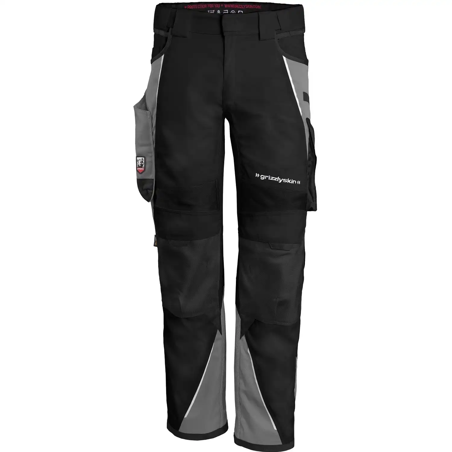 Bundhose "IRON" in schwarz/grau, S42 (kurz) - Thumbnail 1
