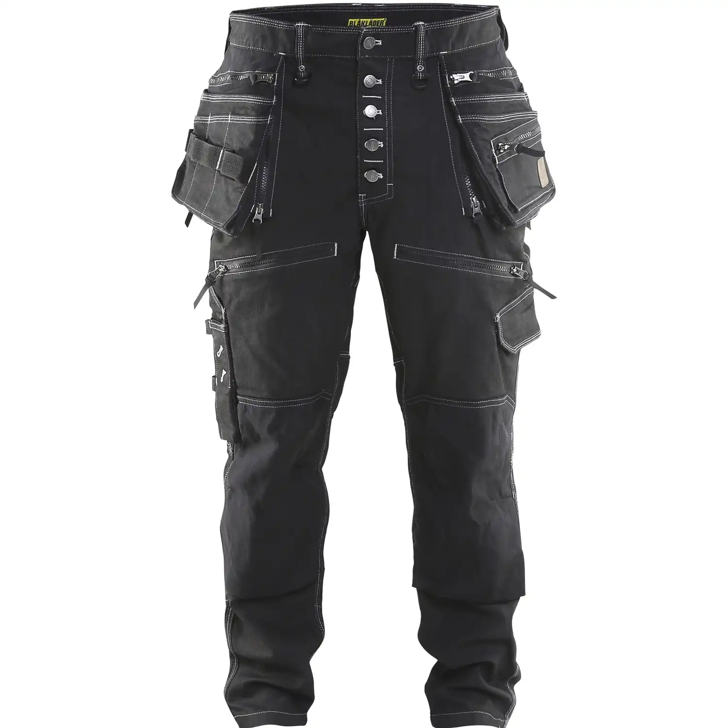 Stretch Jeans-Handwerkerhose "X1900" in schwarz, C50 - Thumbnail 1