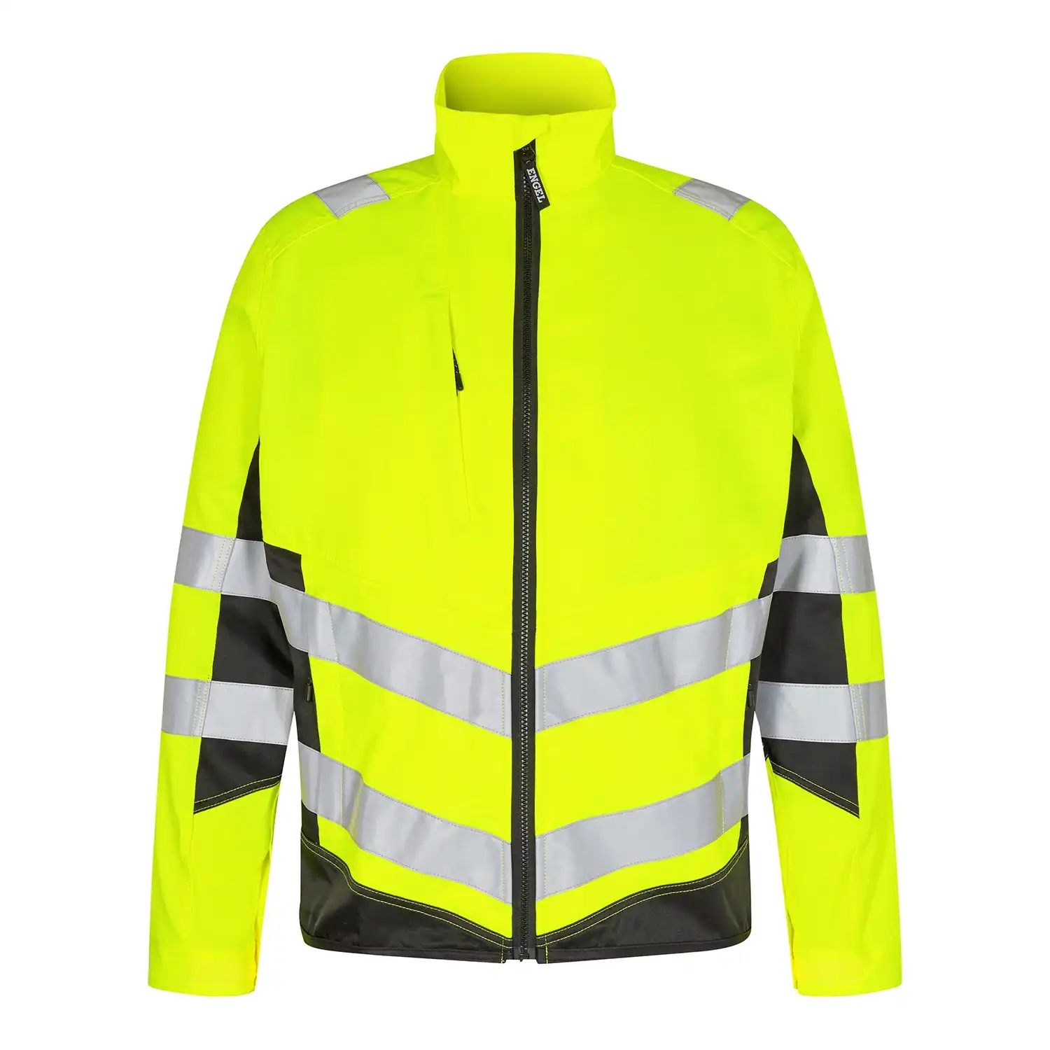 Warnschutz Bundjacke "1545-319" Safety leicht in gelb/schwarz, XL - Thumbnail 1