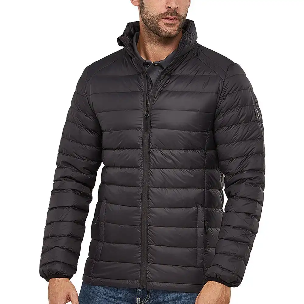 Daunenjacke "JET" in schwarz, XL - Bild 1