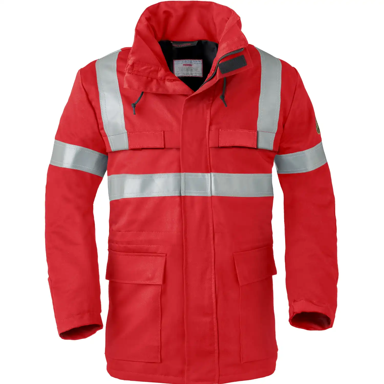 Multinorm Parka "40070" 5safety in Rot, L - Bild 1
