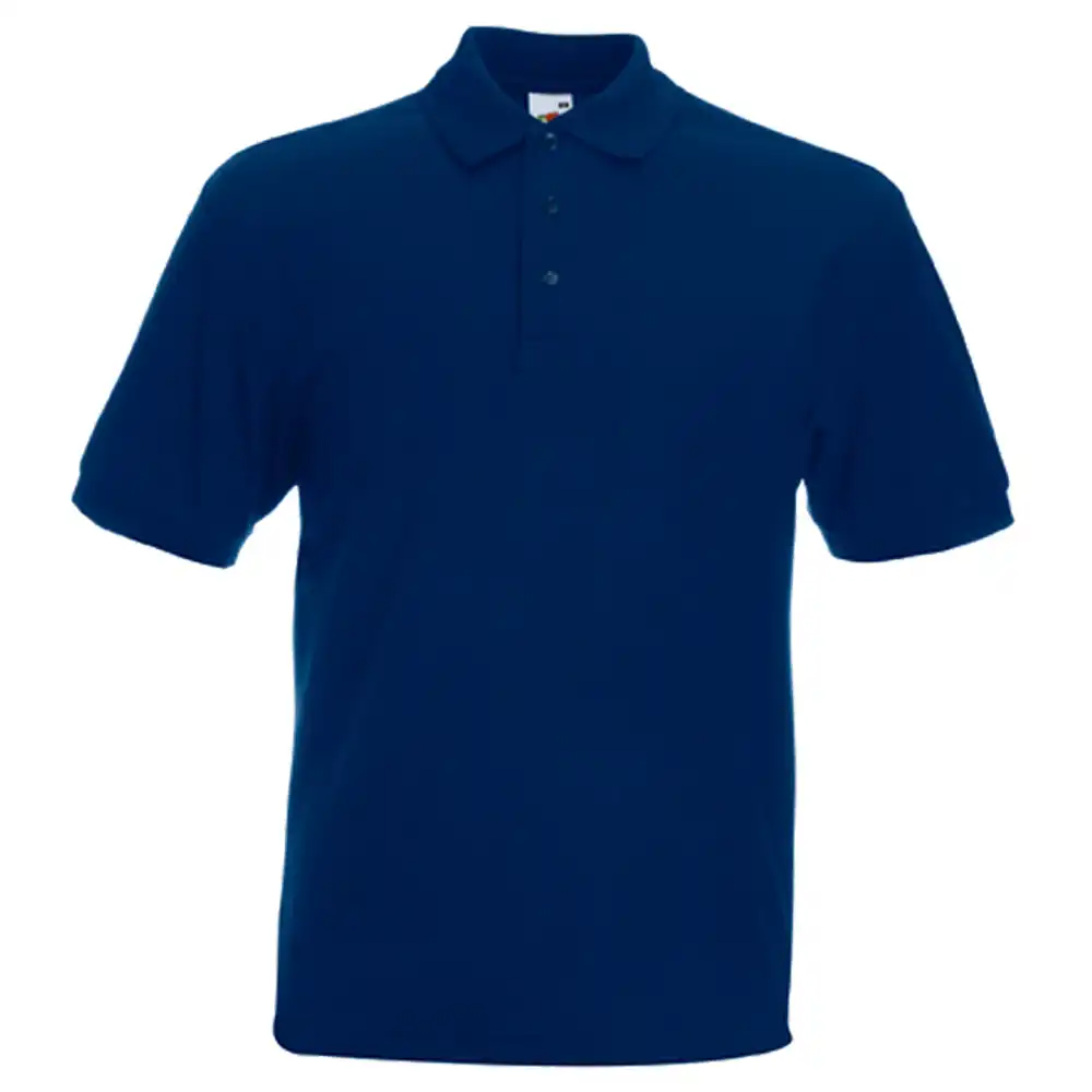 Polo-Shirt "F503" Heavy Piquée in navy, L - Thumbnail 1