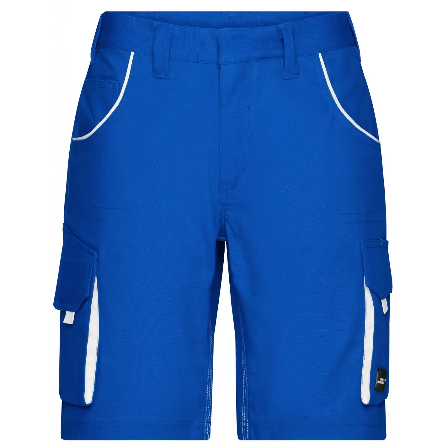 Funktionelle kurze Hose "JN872" in royal/white, 46 - Thumbnail 1