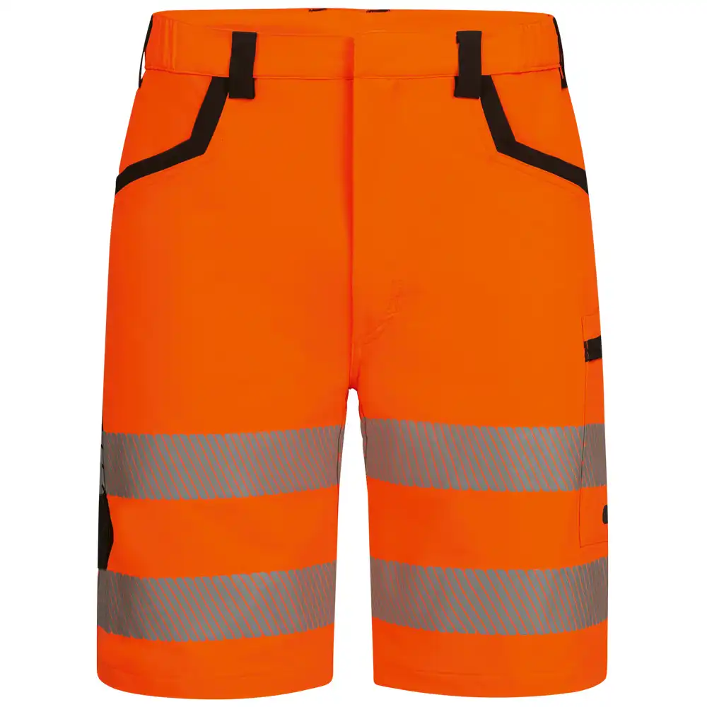 Warnschutz Stretch Shorts  in orange/schwarz, 56 - Thumbnail 1