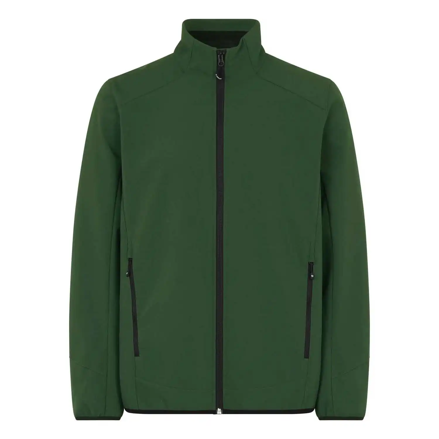 Softshelljacke "58540" ID0854 in flaschengrün, S - Thumbnail 1