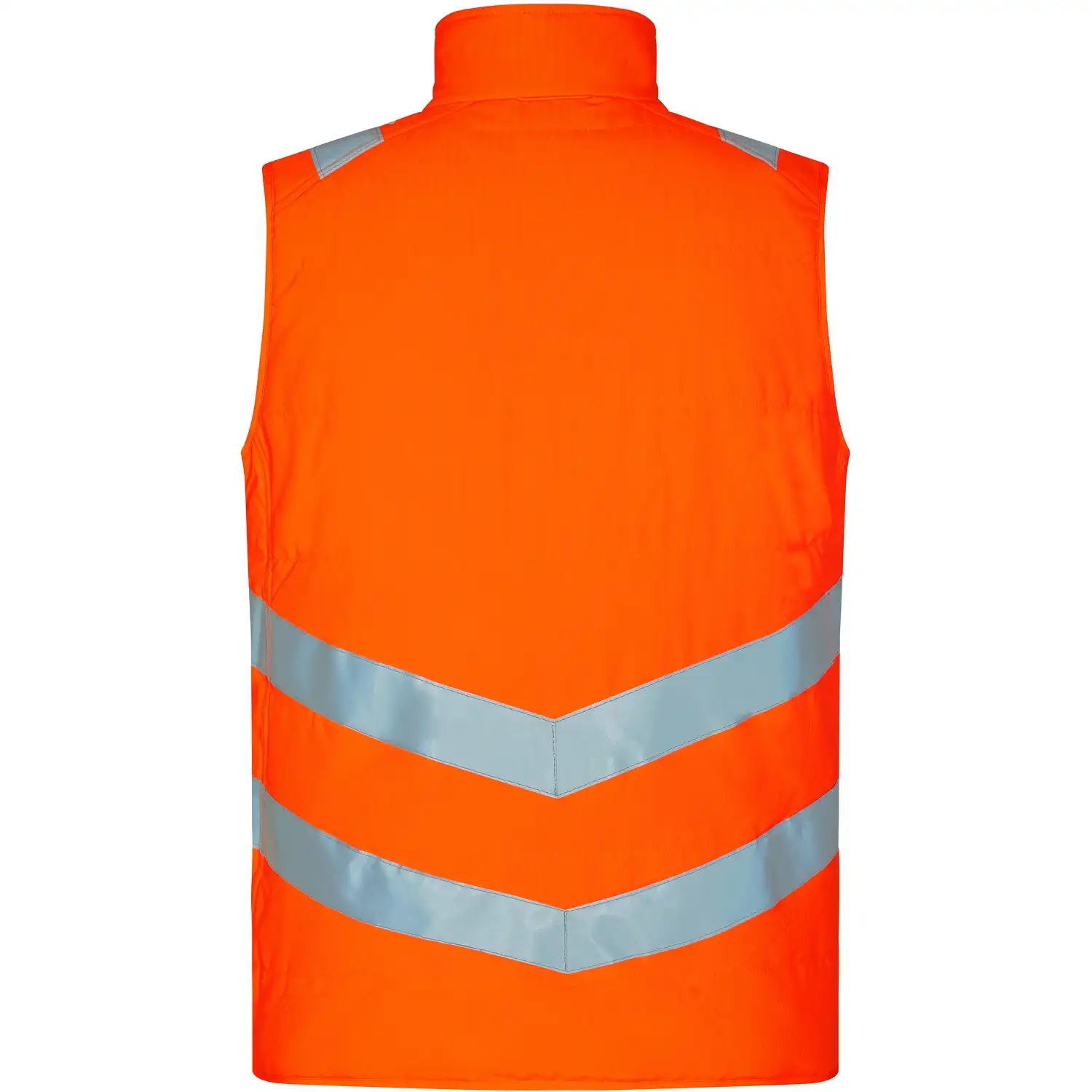 Zip-In Warnschutz Steppweste "5159-158" Safety Kl. 1 in Orange, L - Thumbnail 2