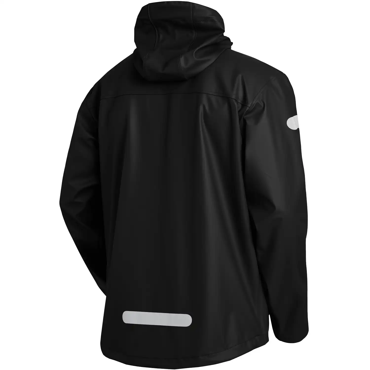 PU Stretch-Regenjacke "RAINER" in schwarz, L - Thumbnail 2