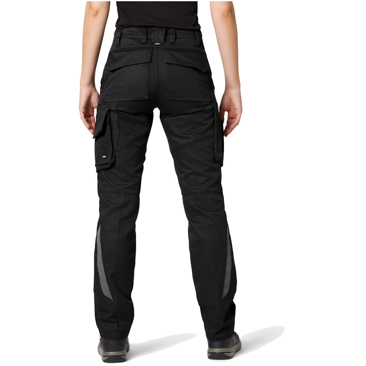 Damen Arbeitshose "ANNETTE" in schwarz, 48 - Thumbnail 4