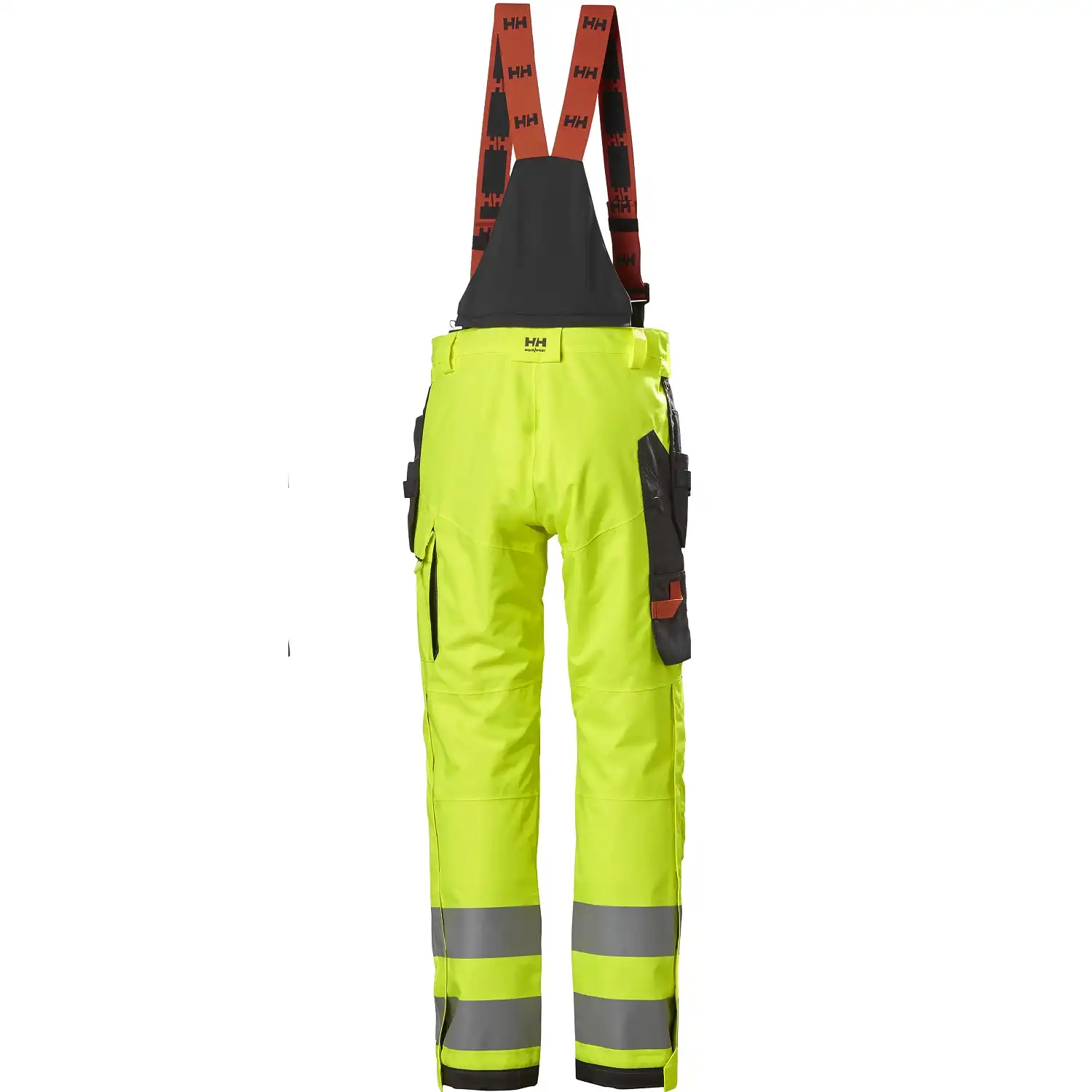 Warnschutz Regen-Handwerkerhose "ALNA 2.0" in gelb/schwarz, C44 - Thumbnail 2