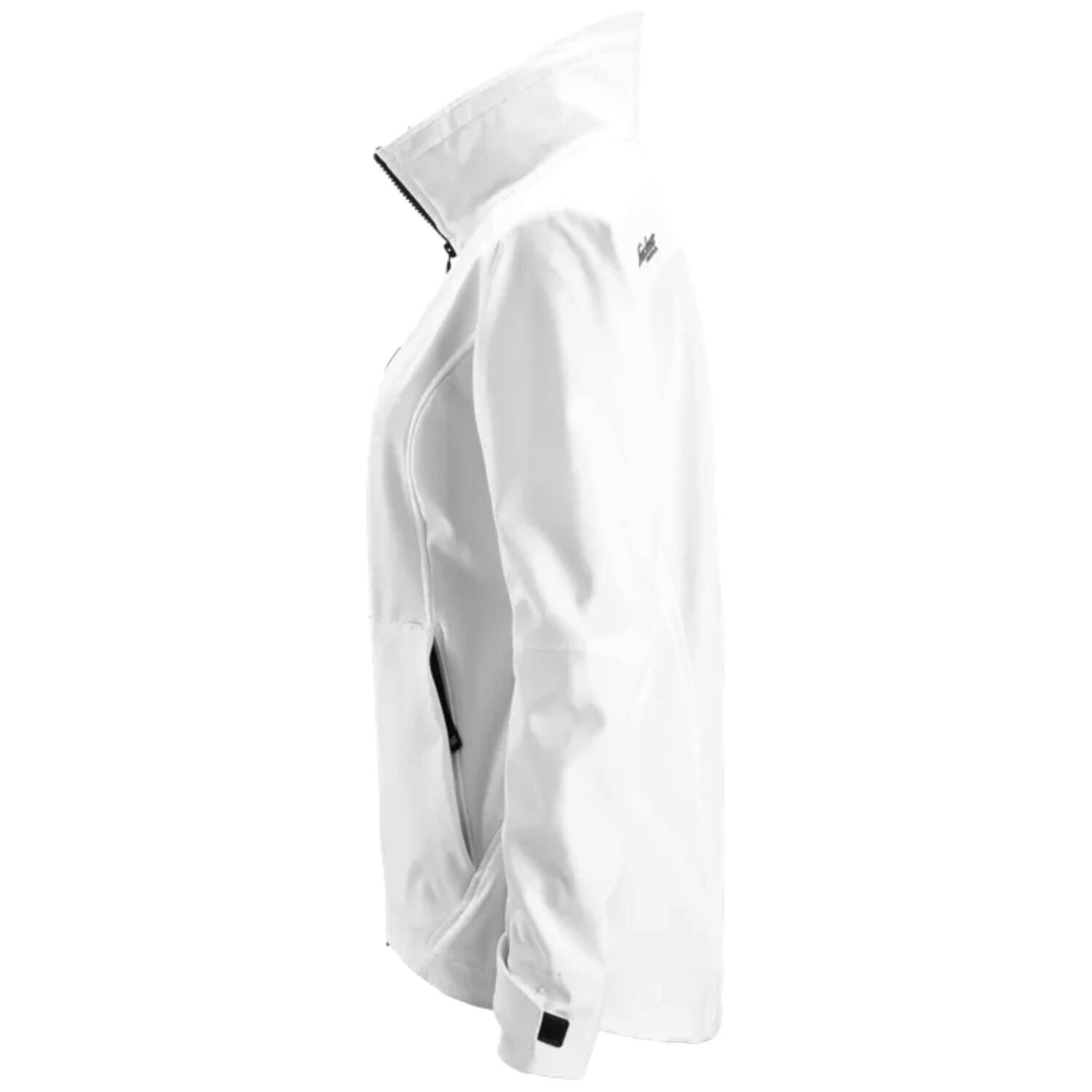 Damen Softshelljacke "1247" in L, Weiß - Thumbnail 3