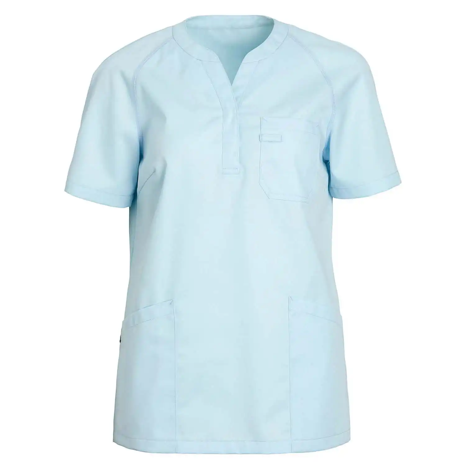 Damen Schlupfkasack "15449" TENCEL™ in hellblau, L - Thumbnail 1