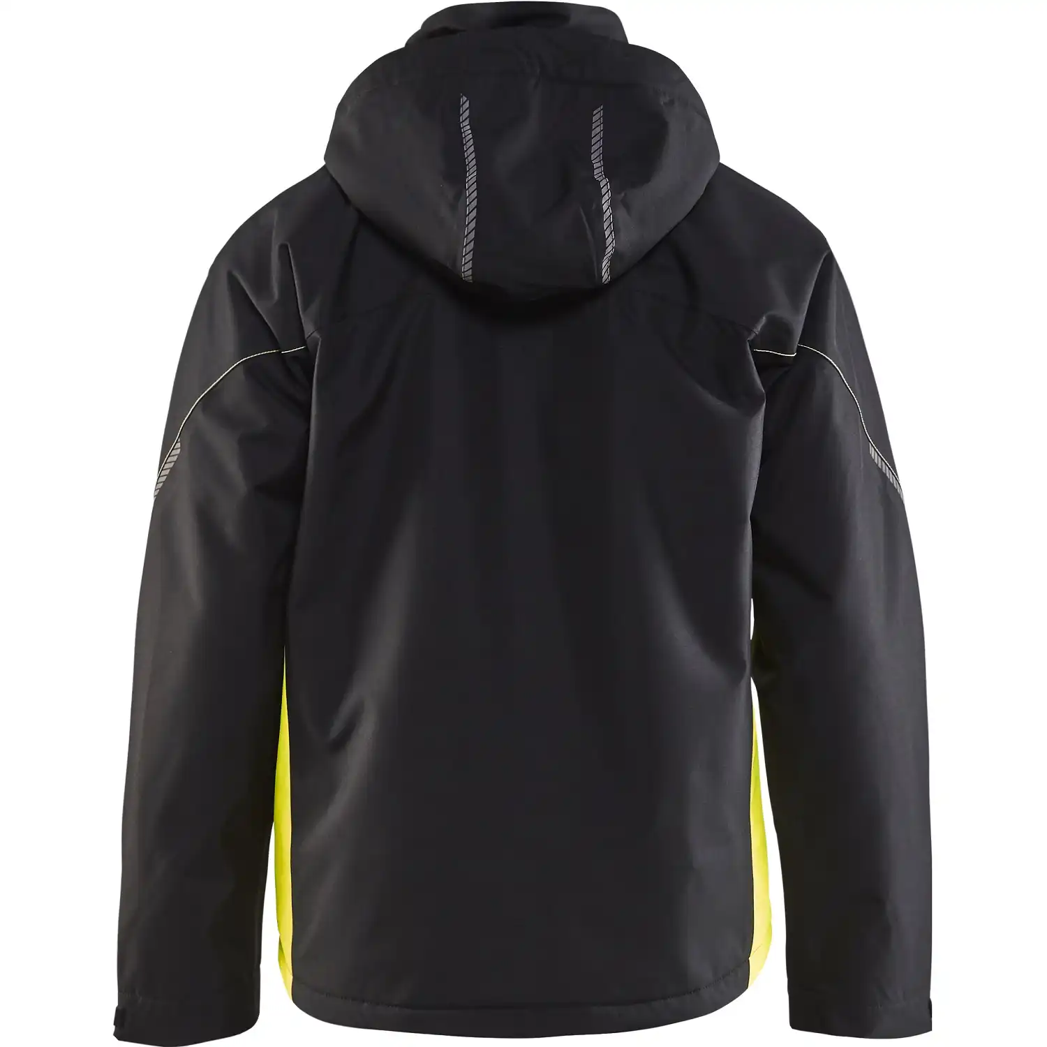 Funktions Winterjacke "4890" in schwarz/gelb, XXL - Thumbnail 2