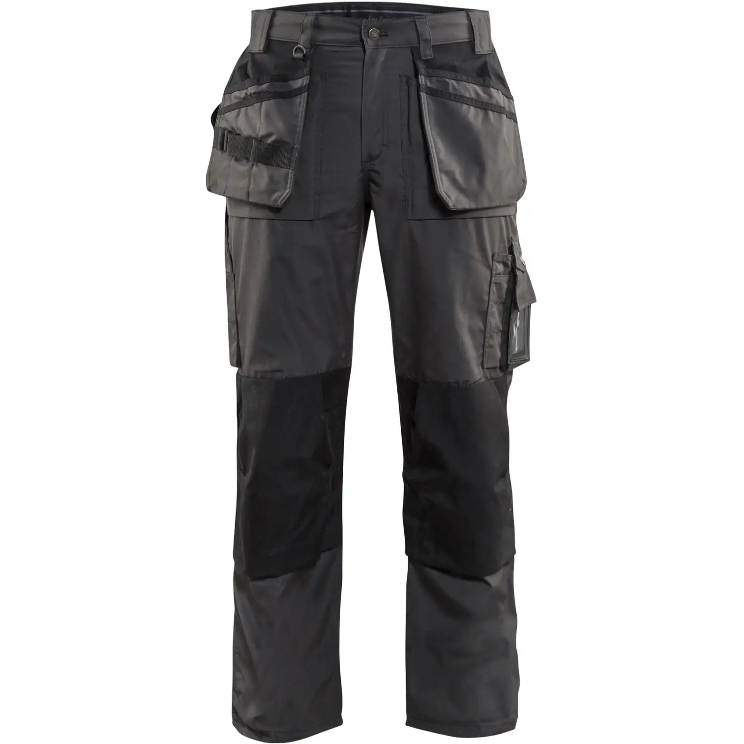 Handwerkerhose leicht "1525" in dunkelgrau/schwarz, C146 - Thumbnail 1