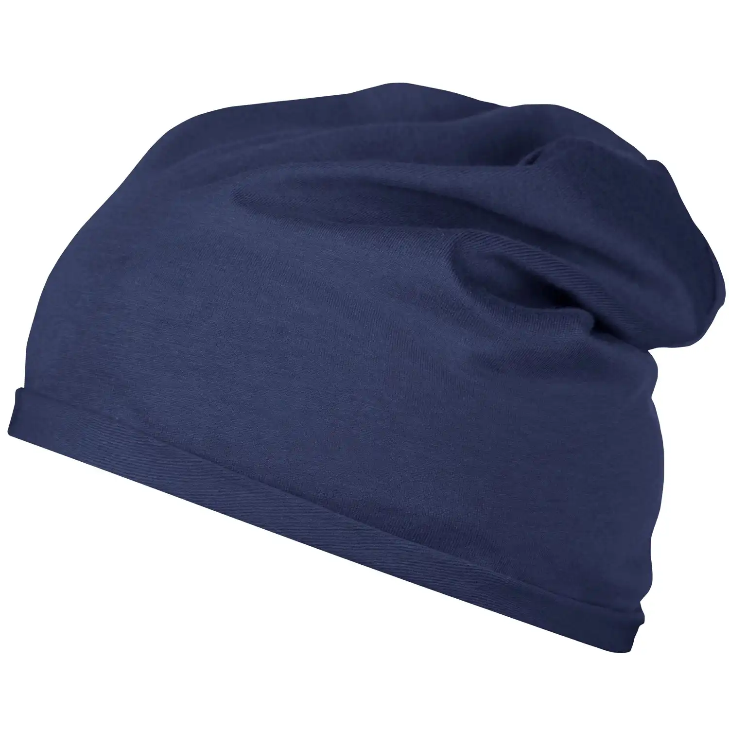 Beanie "MB7113" Bio-Baumwolle in navy - Bild 1