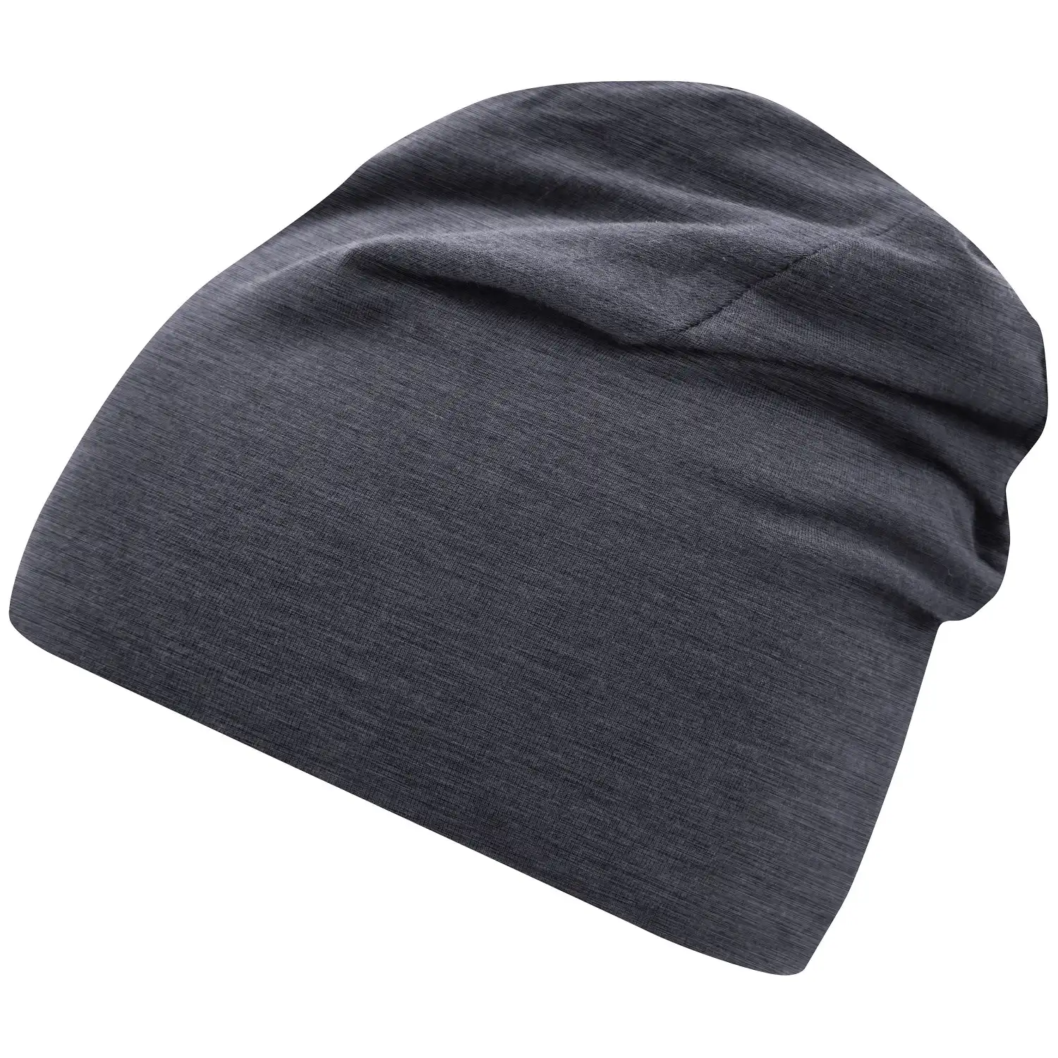 Jersey Beanie "MB7100" in dunkelgrau - Bild 1