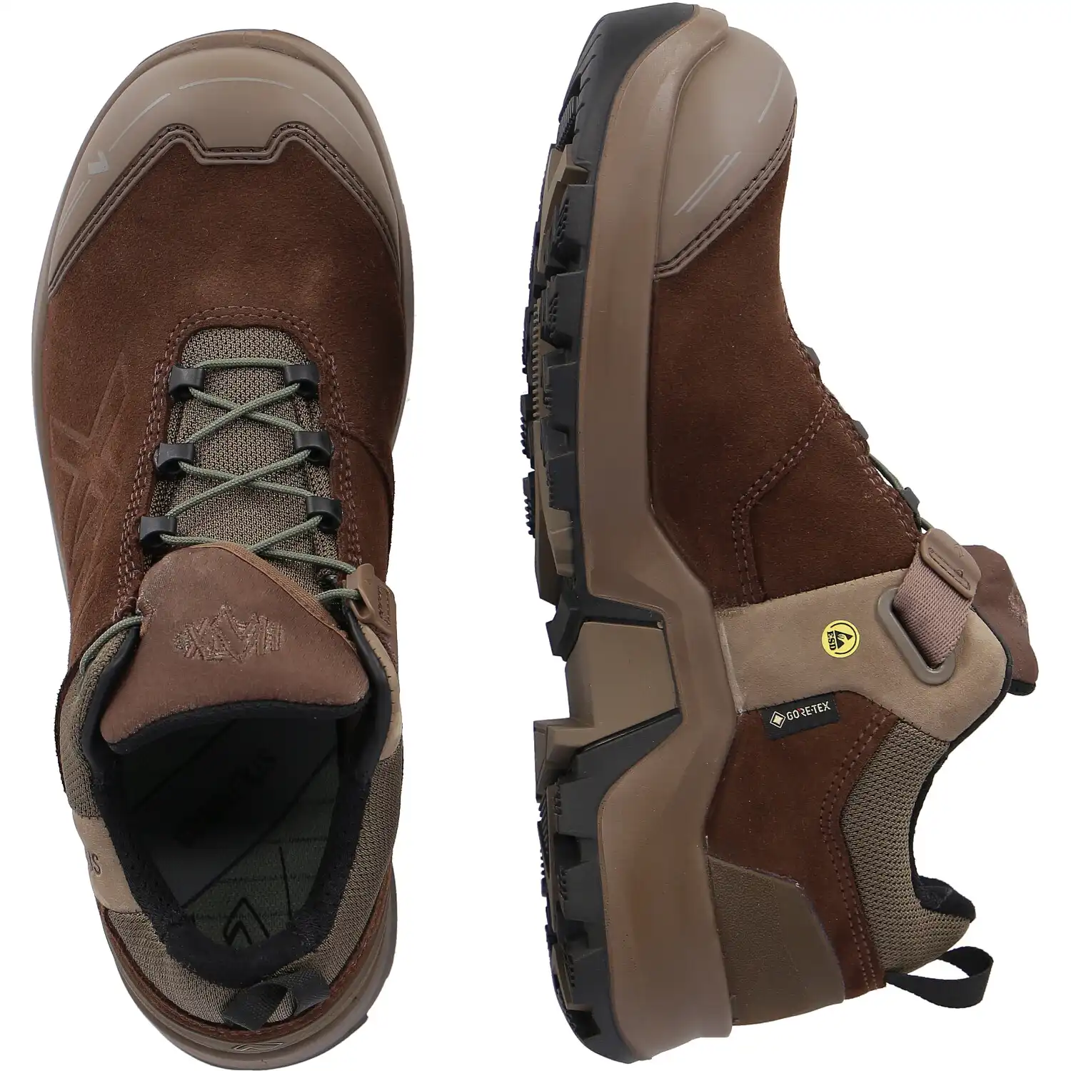 Damen Sicherheitshalbschuhe S3 "SAFETY+ GTX LTR WS LOW" brown CONNEXIS  in UK 5.5 (EU 39) - Thumbnail 2