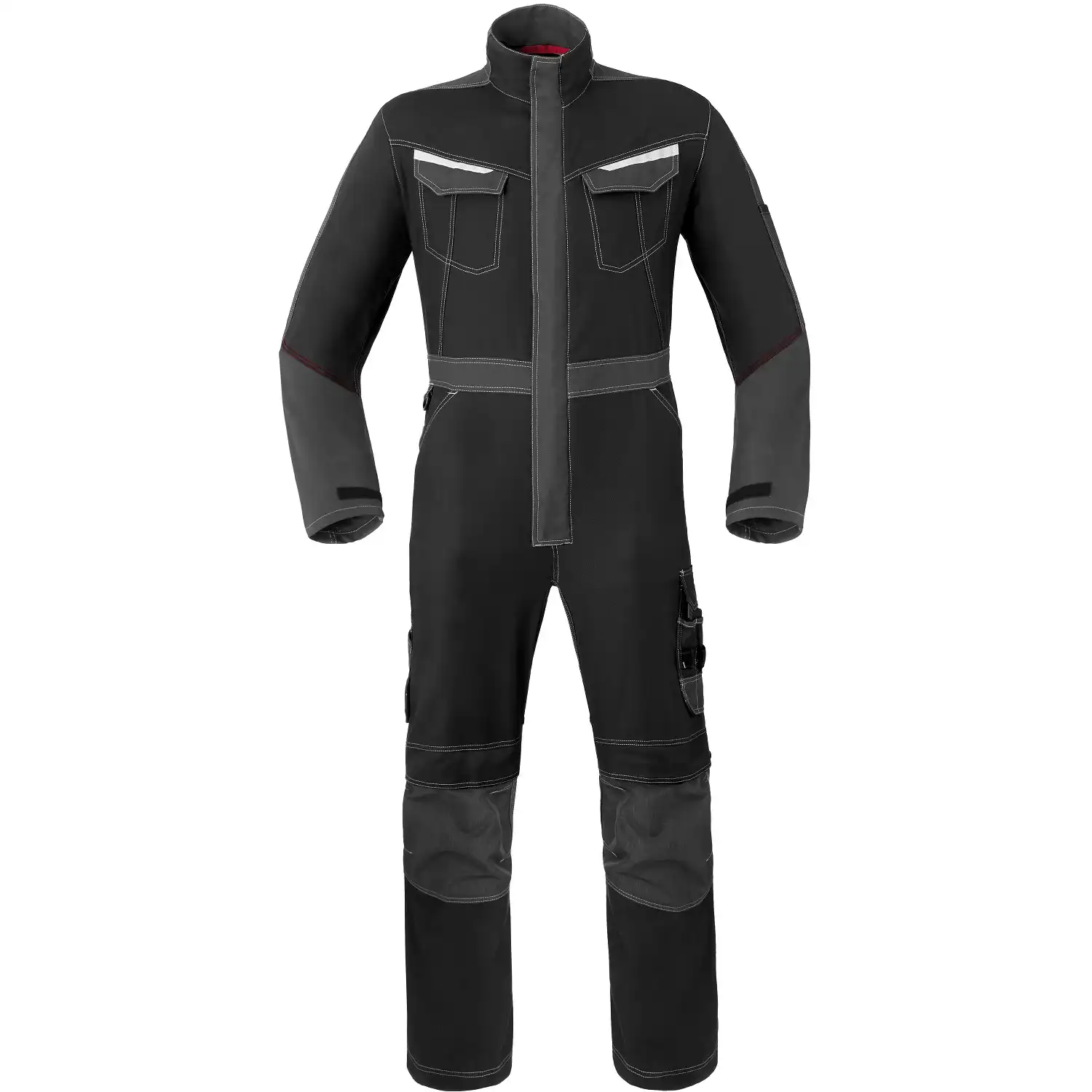 Overall "20199" Attitude in schwarz/dunkelgrau, 44 - Bild 1