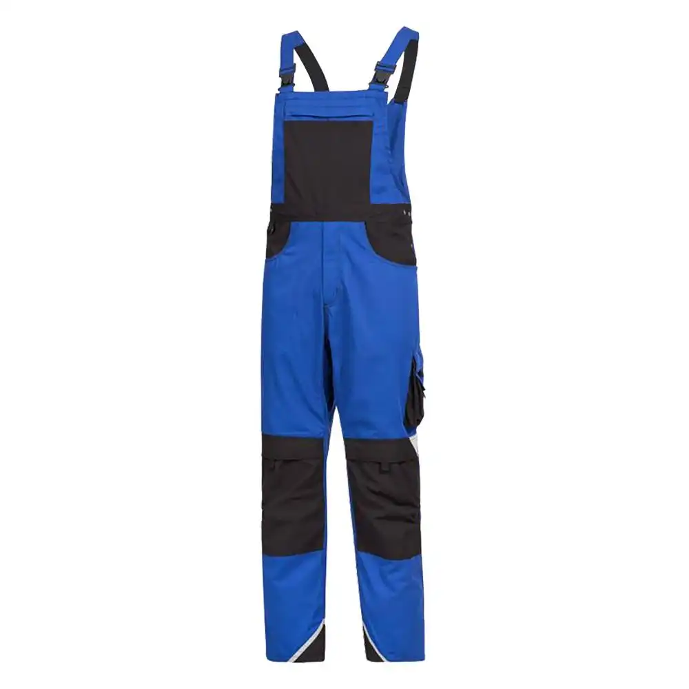 Latzhose "MOTION TEX PLUS" in blau/schwarz, 24 - Thumbnail 1