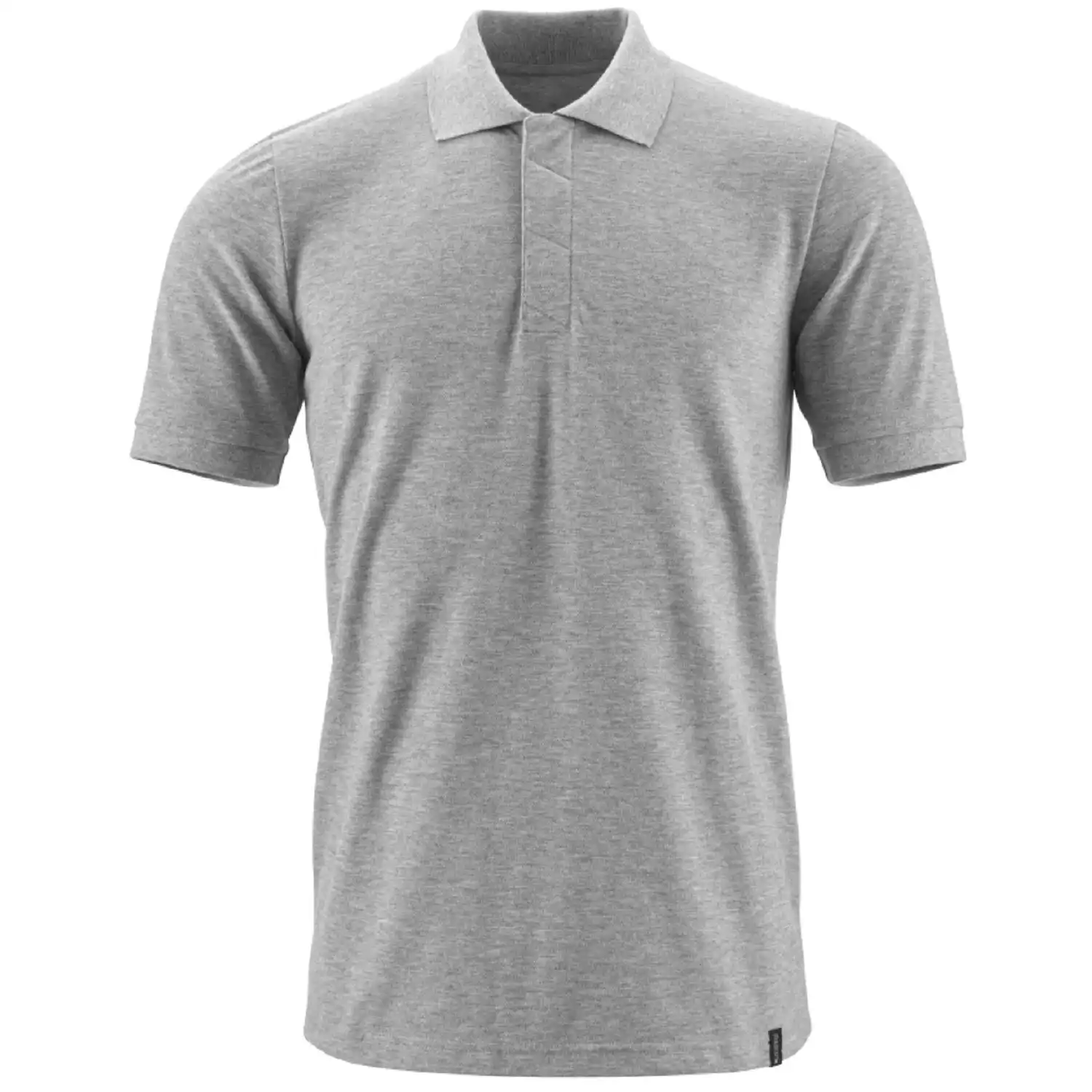 Polo-Shirt "20183" Crossover in grau-meliert, XXL - Bild 1